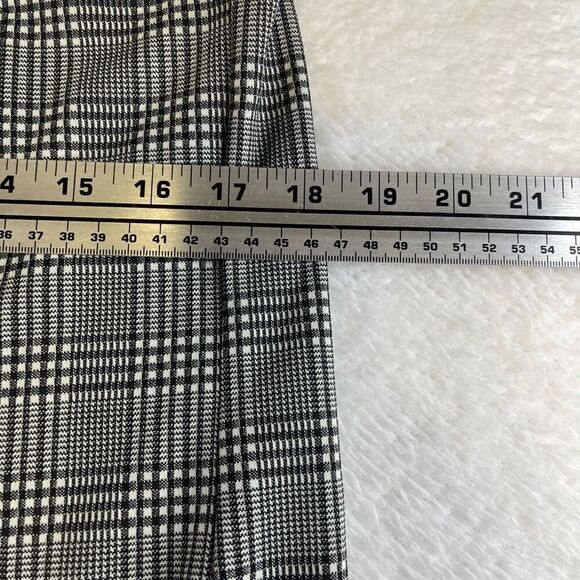 NWT Forever 21 Plus Cami Dress Plaid Knit XL Black White - Picture 9 of 12